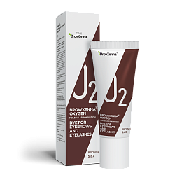 OXYGEN J2 Dye for eyebrows and eyelashes, BrowXenna®