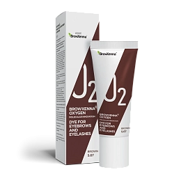 OXYGEN J2 Dye for eyebrows and eyelashes, BrowXenna®