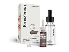 Brow Henna Kit with Hyaluronic Mixing Base Included