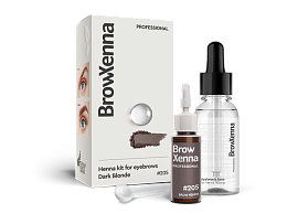 Brow Henna Kit with Hyaluronic Mixing Base Included