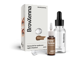 Brow Henna Kit with Hyaluronic Mixing Base Included