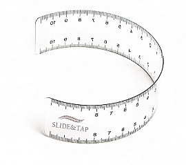 Eyebrow ruler Slide&Tap at Lash&Brow Store