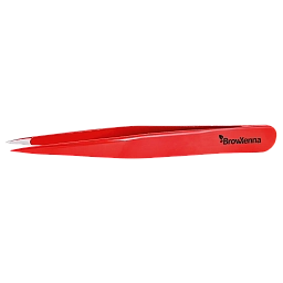 BrowXenna® Eyebrow tweezers Expert point red 0/11