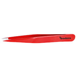 BrowXenna® Eyebrow tweezers Expert point red 0/11