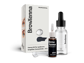 Brow Henna Kit with Hyaluronic Mixing Base Included
