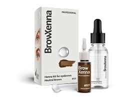 Brow Henna Kit with Hyaluronic Mixing Base Included
