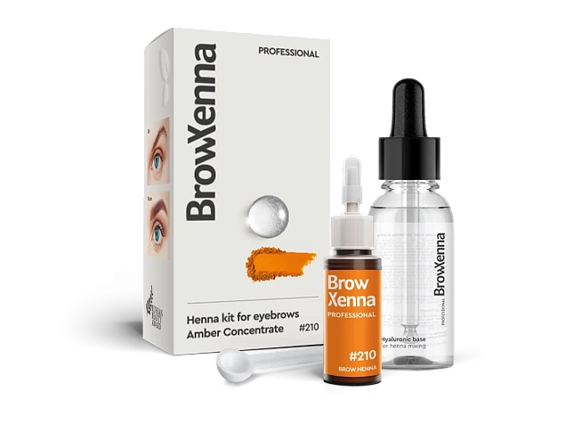 Brow Henna Kit with Hyaluronic Mixing Base Included