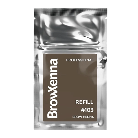 Henna for eyebrows (sachet-refill), BrowXenna®