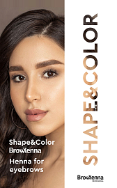 Shape&Color BrowXenna Henna for eyebrows