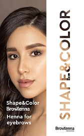 Shape&Color BrowXenna Henna for eyebrows
