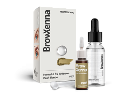 Brow Henna Kit with Hyaluronic Mixing Base Included