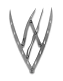 Slide tap golden ratio calipers