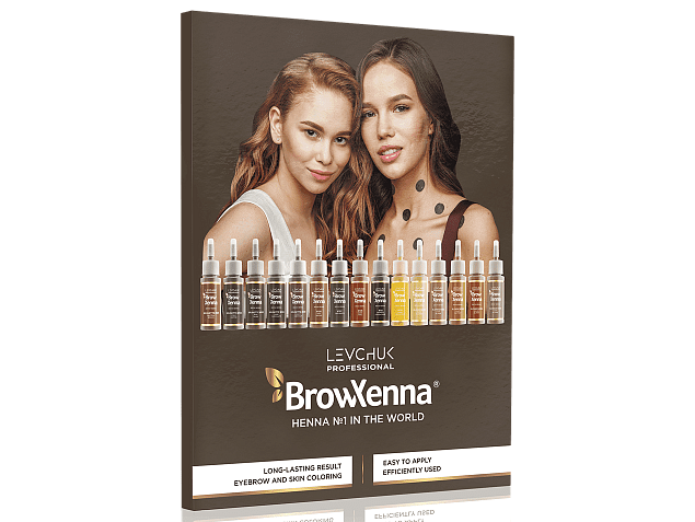 Color chart book, BrowXenna®