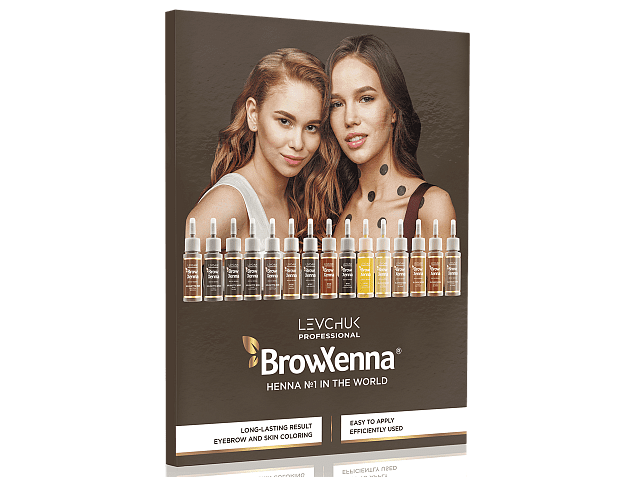 Color chart book, BrowXenna®