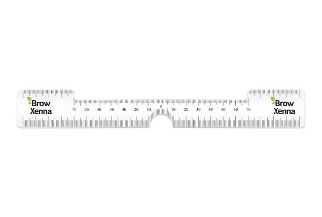 Eyebrow ruler, BrowXenna®