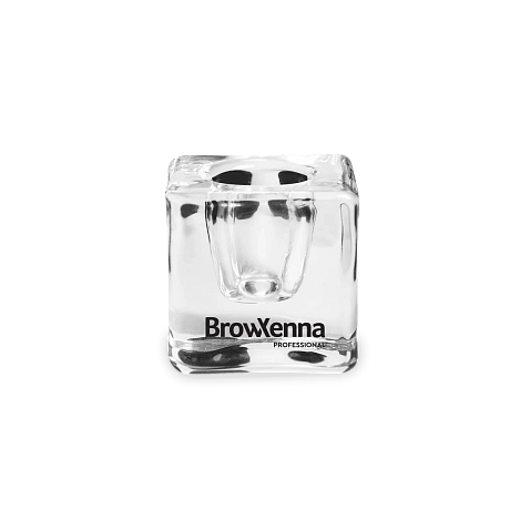 Glass cup for henna/dye mixing, BrowXenna®