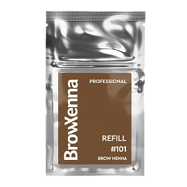 Henna for eyebrows (sachet-refill), BrowXenna®
