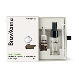 MINI Brow Henna Kit with Hyaluronic Mixing Base Included Limited edition
