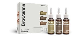 Blonde henna set, BrowXenna®