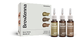 Blonde henna set, BrowXenna®