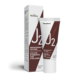 OXYGEN J2 Dye for eyebrows and eyelashes, BrowXenna®