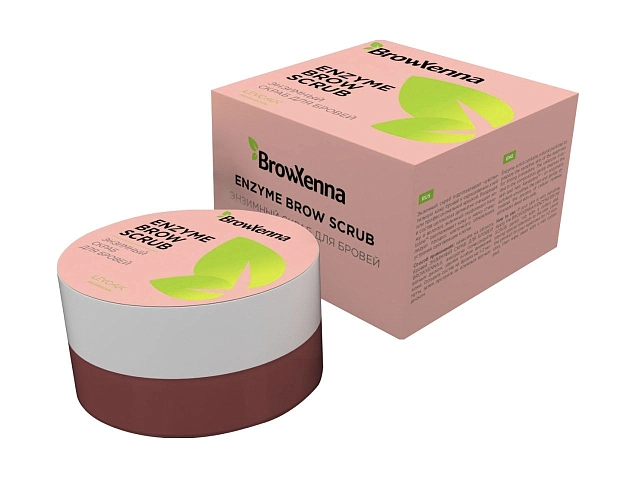 Enzyme brow scrub, BrowXenna®